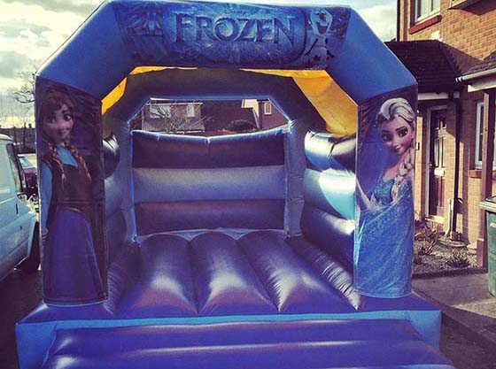 frozen bouncy castle milton keynes