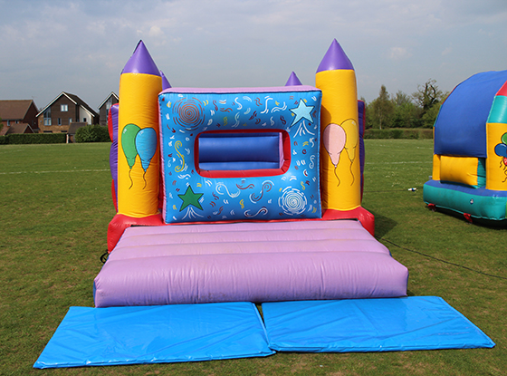 bouncy castle with slide
