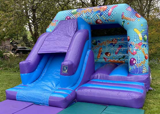 Party Bouncy Castle and Slide