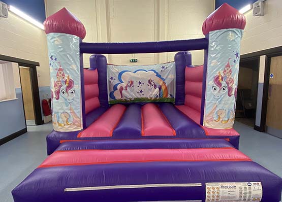 Unicorn Bouncy Castle Hire